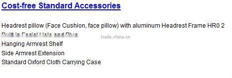 massage table warming pad hot sales wooden fold up massage table