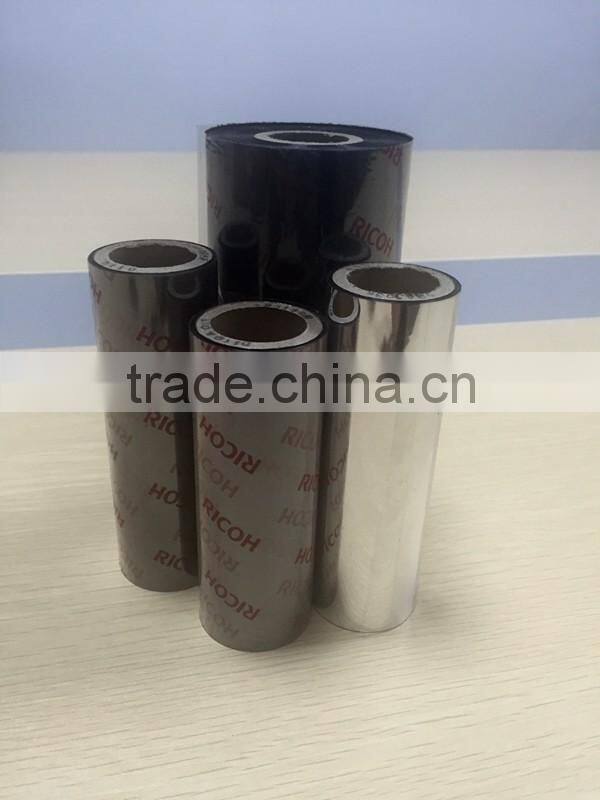 Ricoh wax ribbon black color cheap price paper core