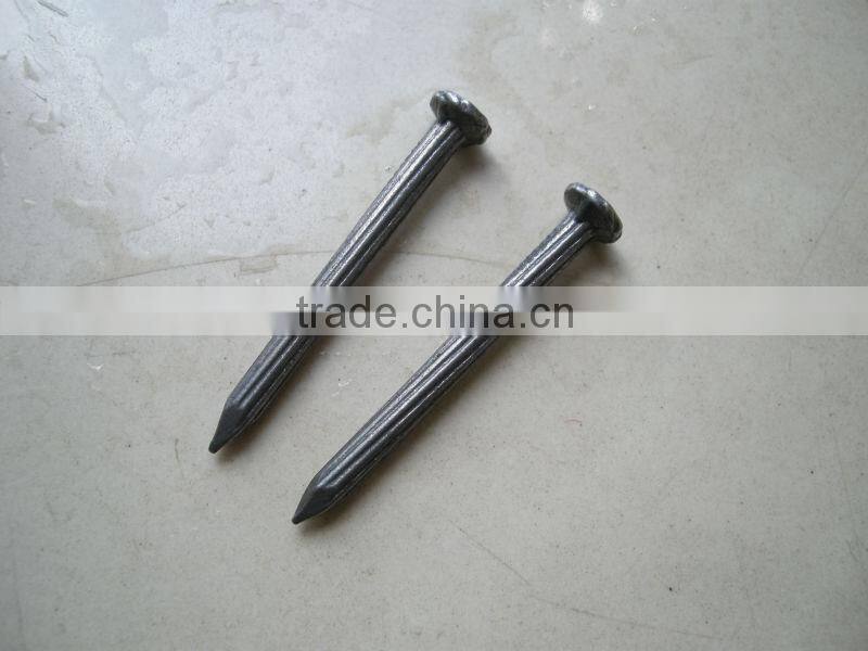 Black steel concrete nails factory