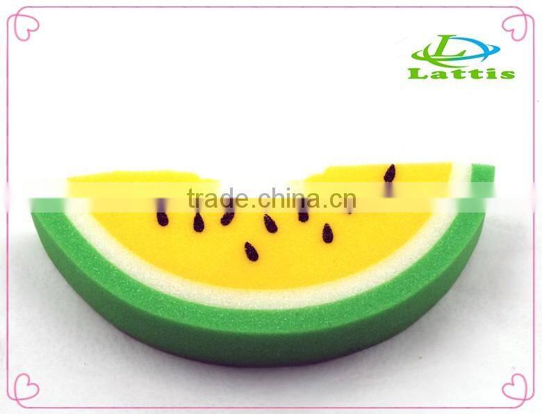 Natural kids baby cartoon shape bath cellulose sponge