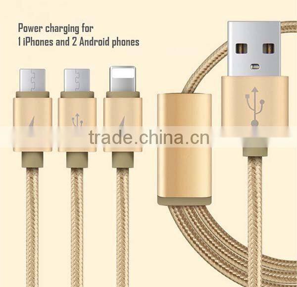 Hi-speed TPE/Nylon Braided USB cable USB 3.1 Type C Cable