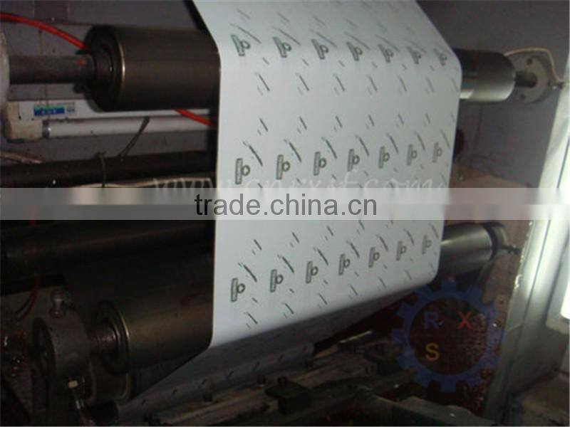 Rotogravure printing machine for foil