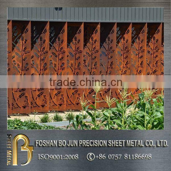 manufacturing custom laser cutting metal screen , laser cutting metal screen made in china