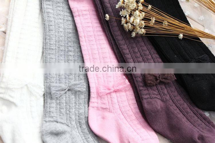 Wholesale 92 Polyester 8 Spandex Colored Fashion Children Teen Pantyhose