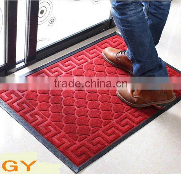 picnic mat door pp mat with rubber backing