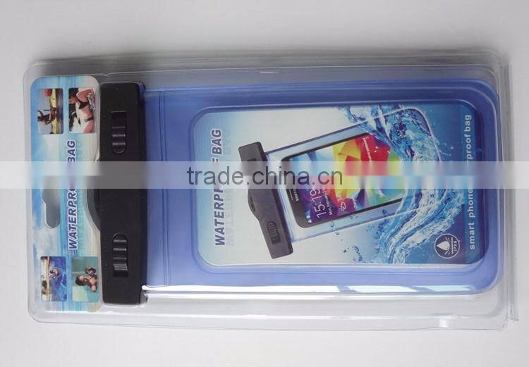 2016 new Universal pvc waterproof mobile phone case for smartphone