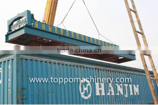 Glazed Metal Roof Ridge Cap Producing Machine