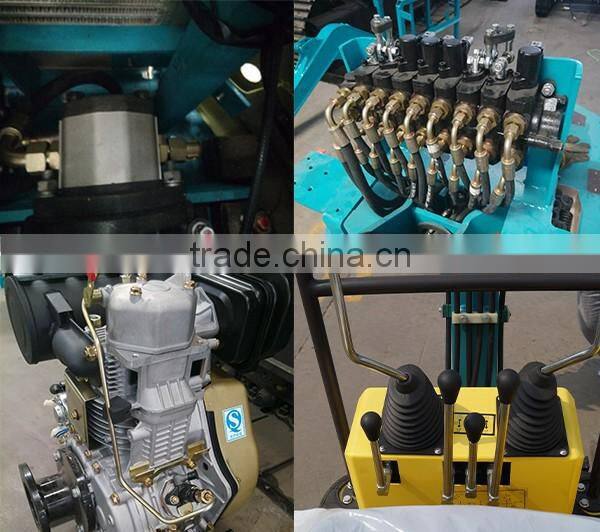 small excavator 0.8ton excavator machine earthmoving equipment