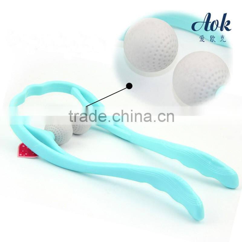 Cute ball type neck massager