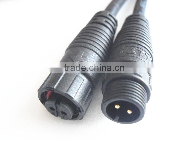 M12 sensor connector waterproof cable connector wire coupler