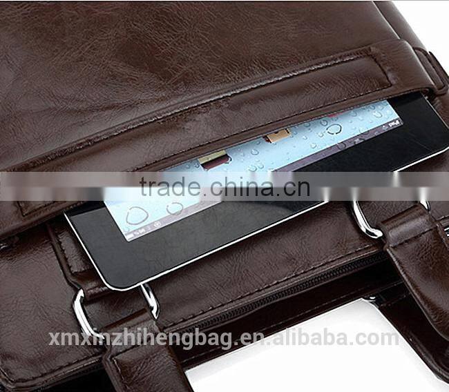 The popular good design laptop bag leather