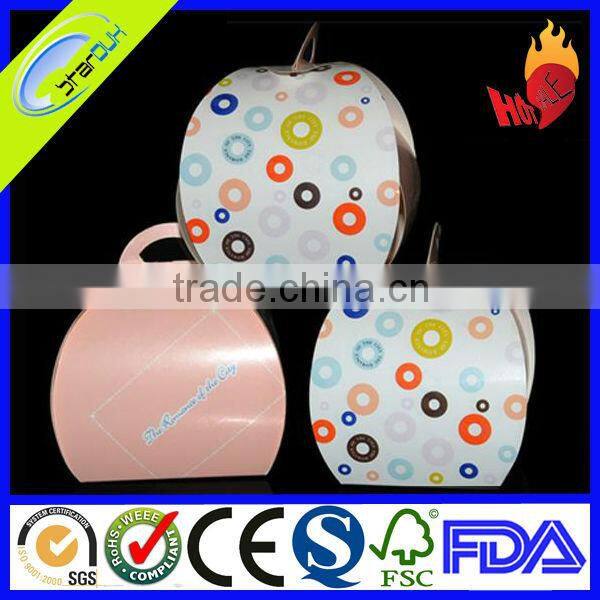 customized paper moon cake box with unique design