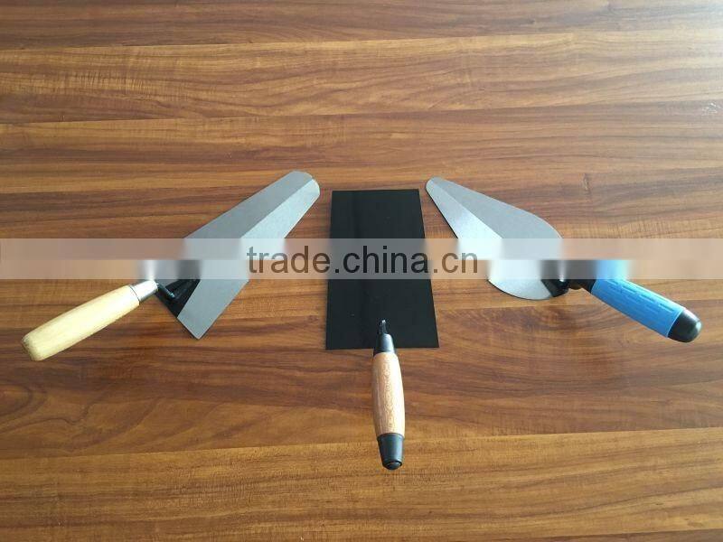 good quality of bricklayer trowel with wooden handle 10" -301