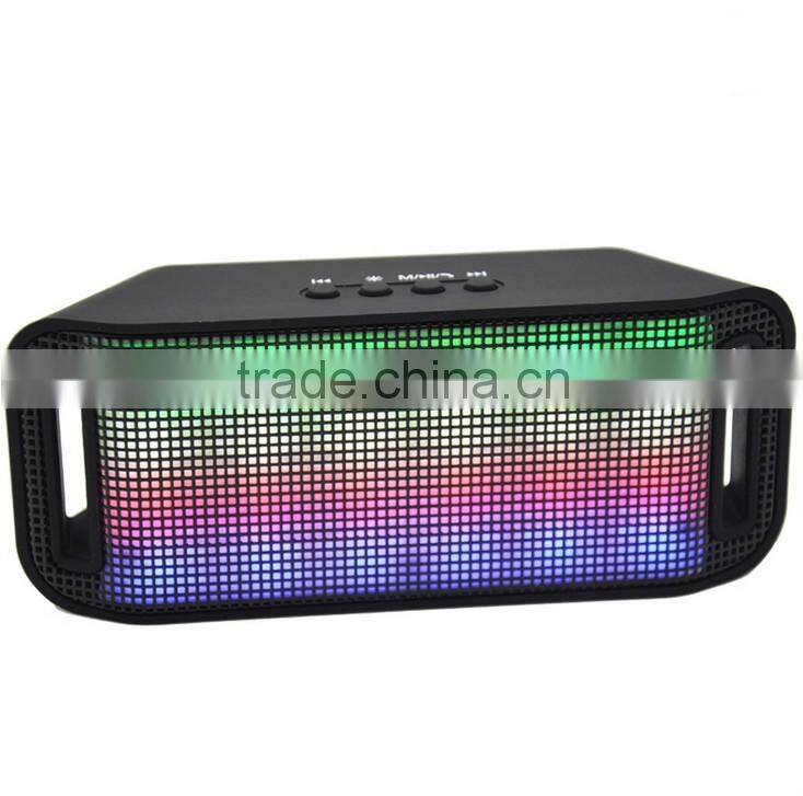 smartphone stereo travel Bluetooth led wireless speaker