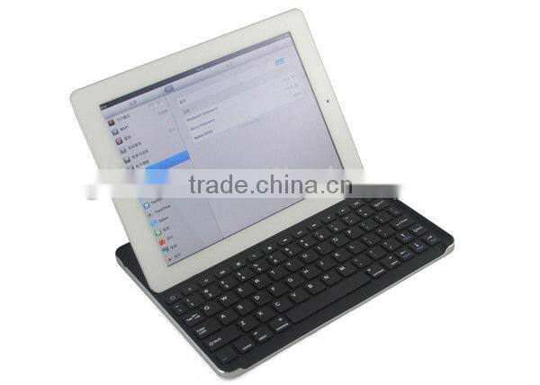 2013 hot selling Ultra slim aluminum keyboard for ipad with magnetic bar