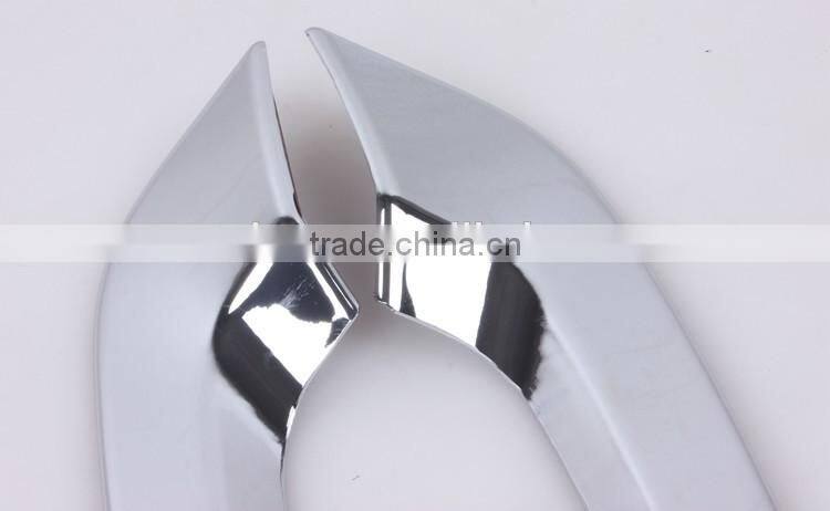 ABS Chrome Rear Fog Light Lamp Cover 2 Pcs For CHANA(CHANGAN) CS15 Car Accessories