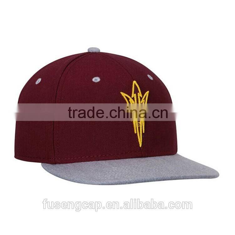 6 Panel 3d Embroidery Caps Custom Snapback
