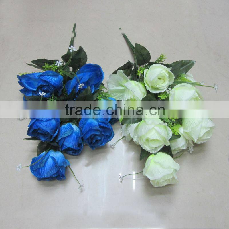 cheap wholesale artificial rose plastic flower