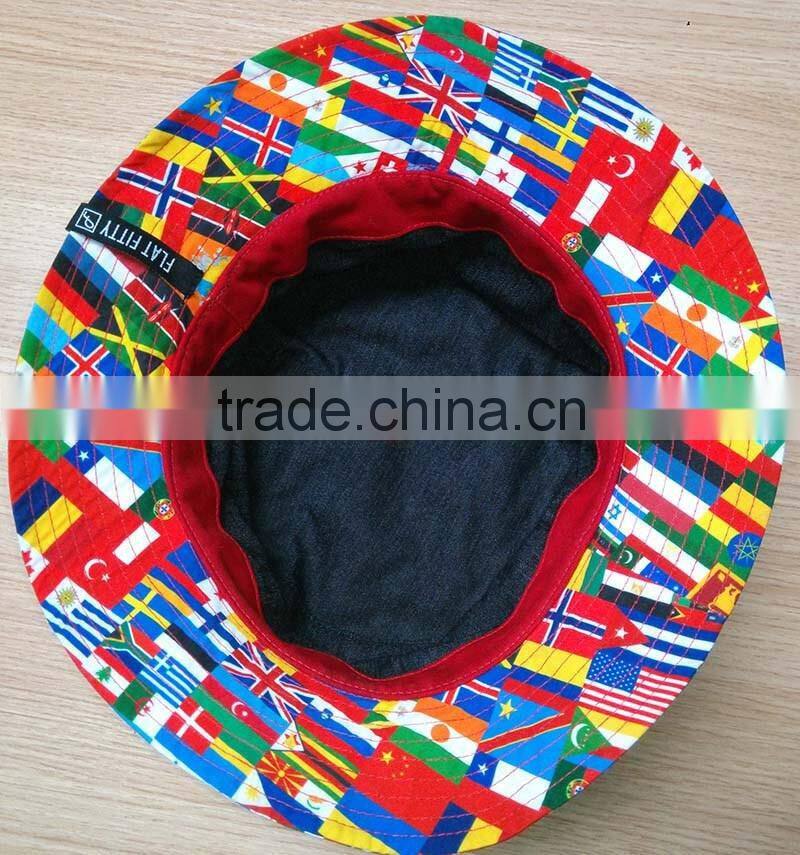 Custom High Quality Plain White Cotton Bucket Hat Blank Bucket Hat