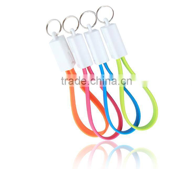 2016 New Gadgets Keychain Portable Usbdata Cable Usb Charging Cable