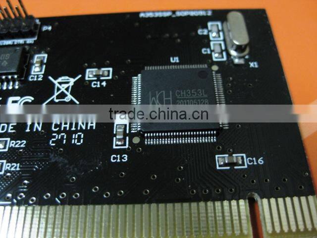 PC computer PCI TO 1 Port Printer Parallel Port LPT Female,2 Port RS232 COM Serial Port Male adapter converter card,WCH353L Chip