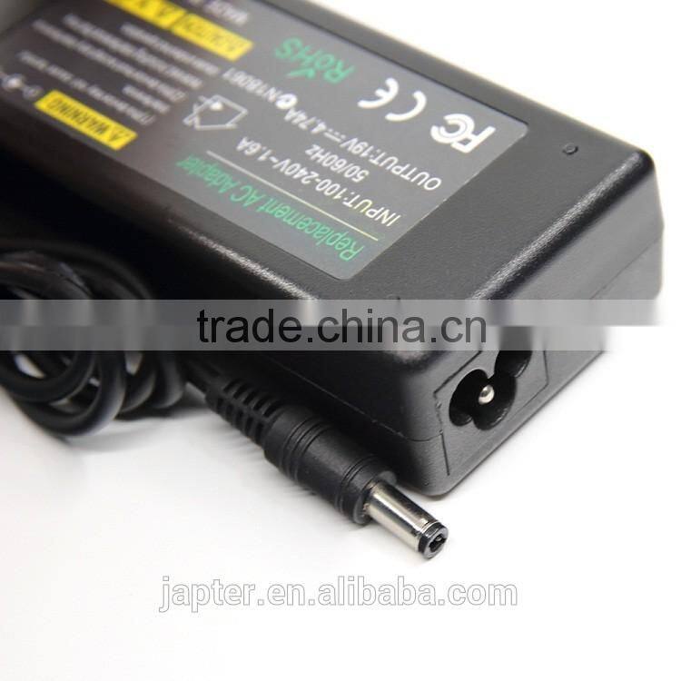OEM 90W ac dc adaptor 100-240V for Liteon 19V 4.74A 5.5*2.5mm wall charger ac adapter