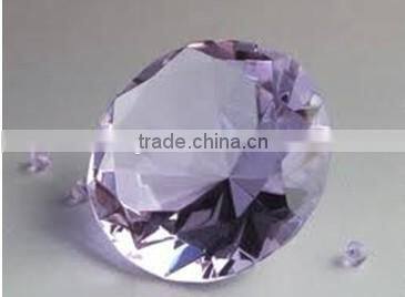 Triangle shape crystal diamond