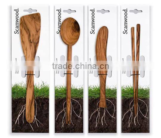 cardboard hanging packaging spoon packaging card