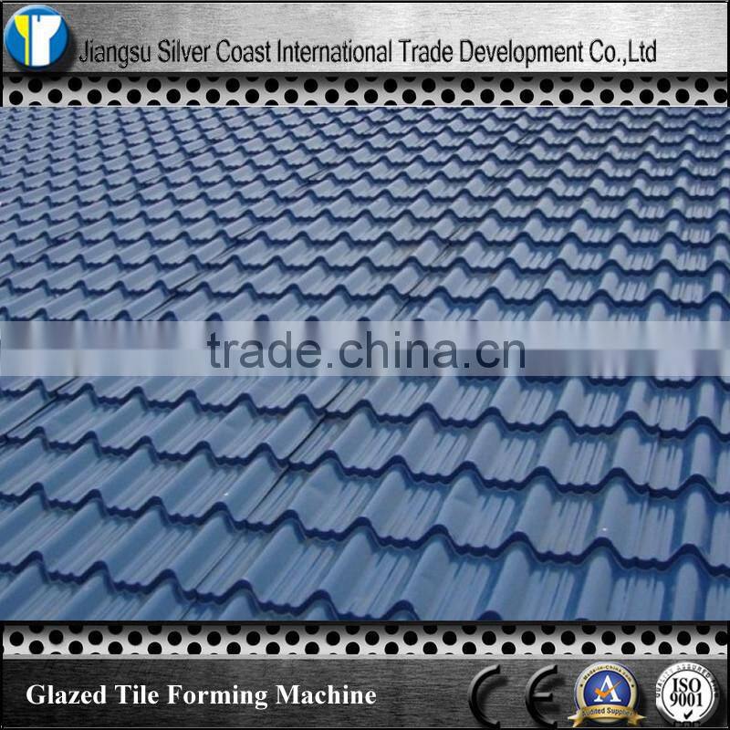 Cheap Steel Glazed Tile Forming Machine with ISO and CE Certification