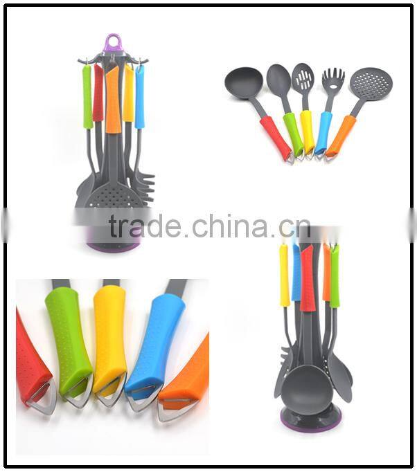 Latest design commercial industrial Nylon gravy sauce ladle kitchen accessories