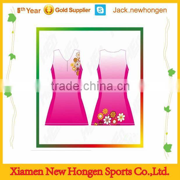 oem sublimated netball unIforms cheap price