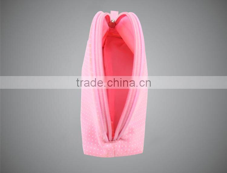 New design polyester promotional cosmetic bag