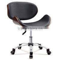 Elegant Plywood Dining Chairs with PU Cushion