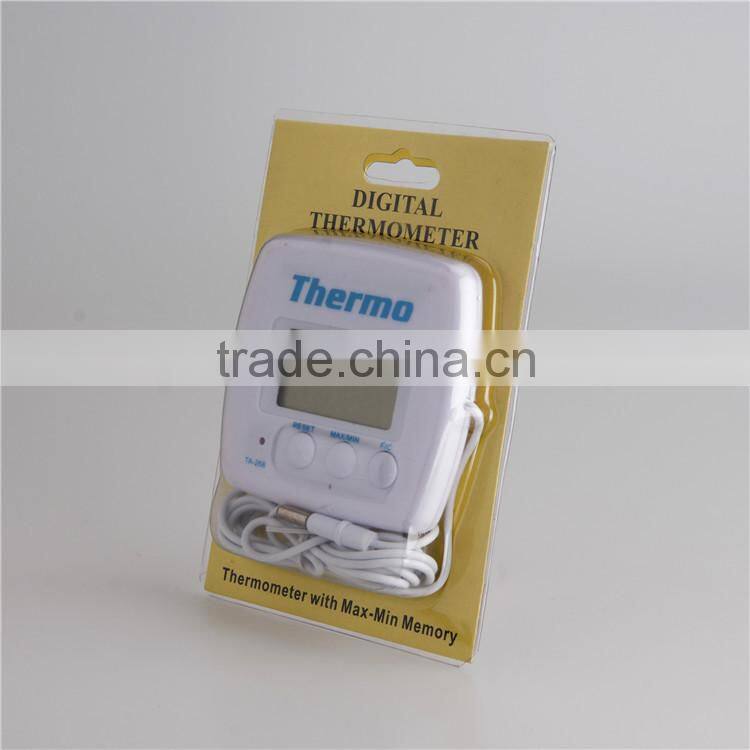 Wired Max/Min indoor and outdoor digital thermometer