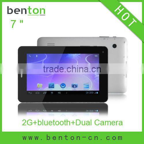 Cheapest 7"2g tablet with gsm with SIM card (GSM)