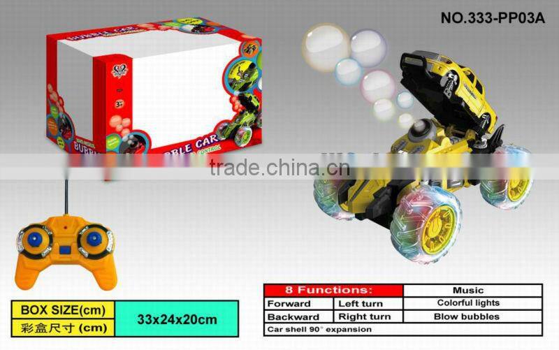 2013 NEW! 8 function bubble rc car PAF333-SS03