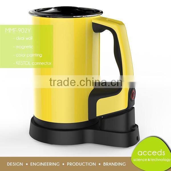 Stainless Steel New Design Magnetic Italian GS Electric Milk Frother