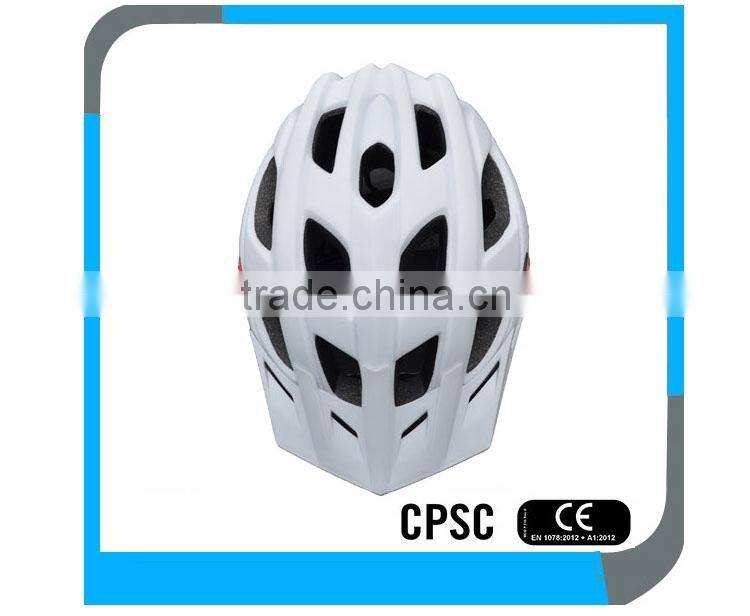 supply cheap CE CPSC ultralight pretty in mould men and lady MTB bike helmet with visor design OEM service