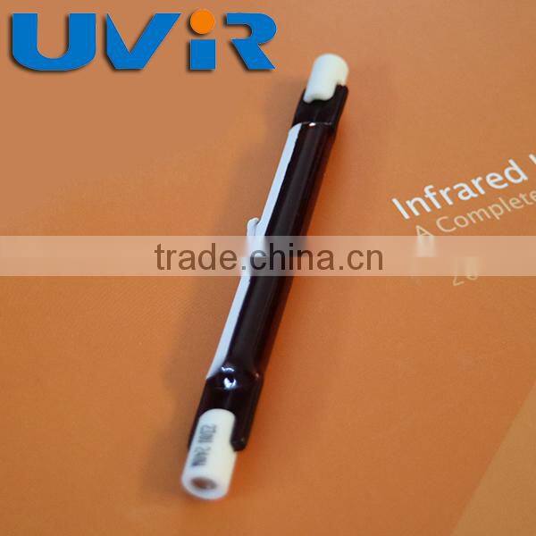 quartz single tube ruby halogen lamp 220V 550W 1500w