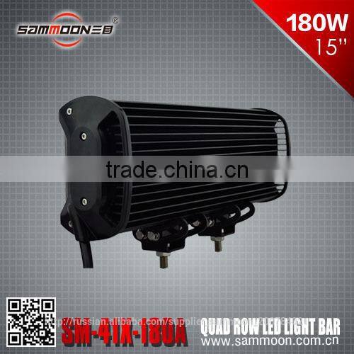 15 inch 180watt CREE XBD Quad row Led Light Bar water proof ip 67 off road led light bar