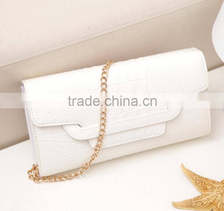 new lady leather handbag fashion makeup bag