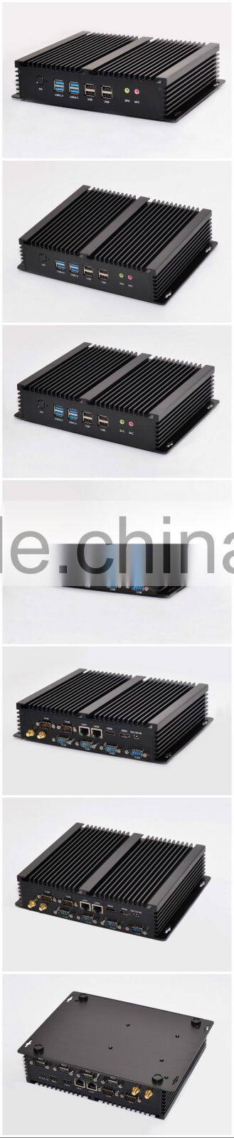 New arrival 6 com ports mini pc i3 4010u linux computer