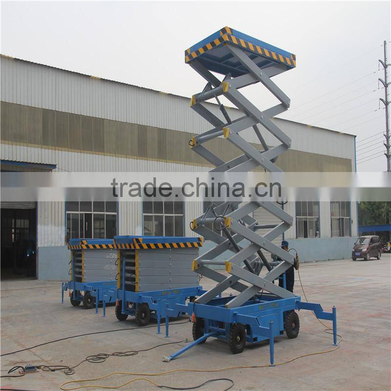 Cost price super quality mobile scissor mechanical lifter