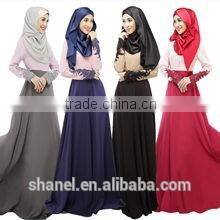 Pretty muslim kids clothing girls islamic dress