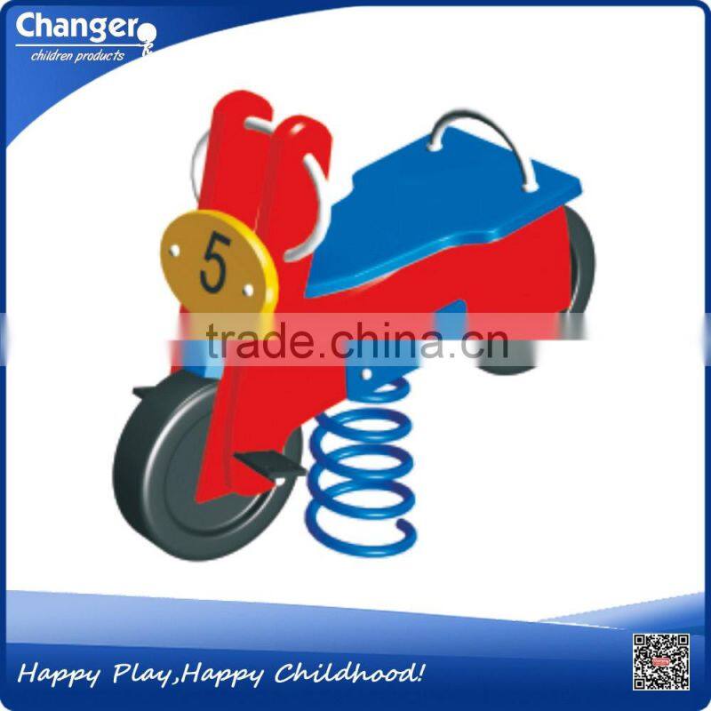 daycare Eco friendly plastic spring rocking horses for toddlers