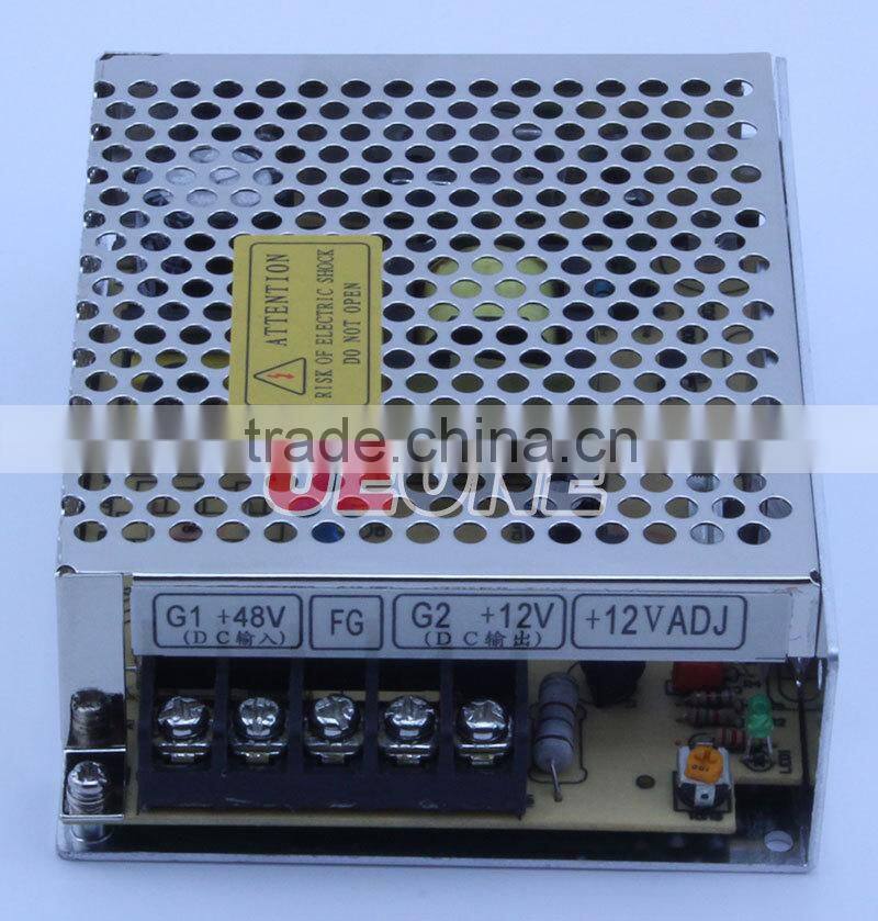Hot sale 48VDC to 12v4.2a switching power supply 50w power supply