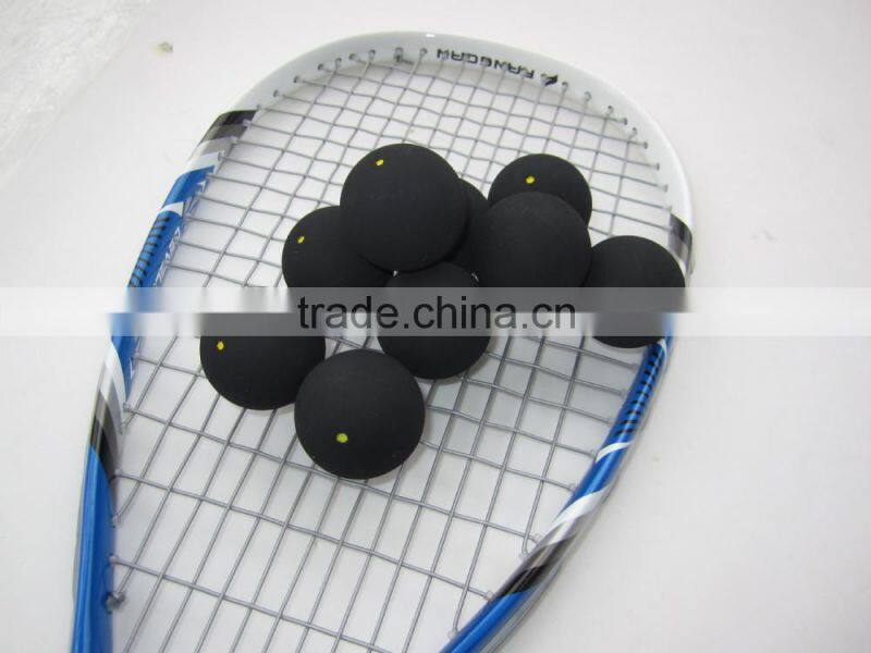 Fangcan One Yellow Dot High Quality Black Squash Ball