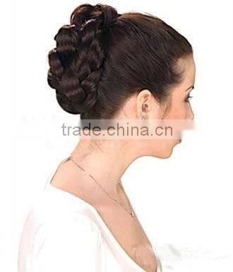 Black hair braid ponytail