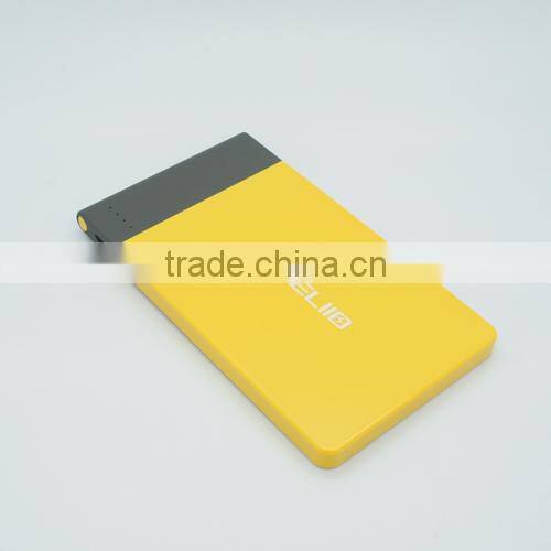 li-polymer battery power bank 4600mah power bank