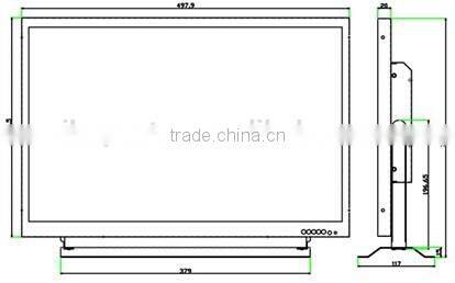 22 inch Industrial HDMI CCTV Monitor